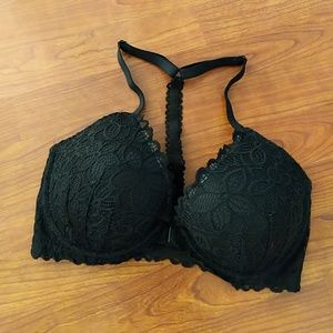 NWT Pink lace bra sz 34DD